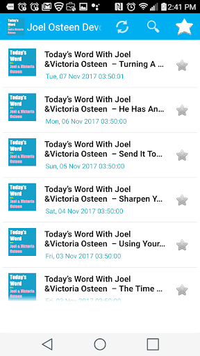 Android application Daily Inspirational Devotional screenshort