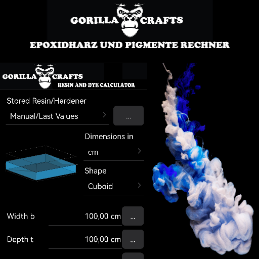 Epoxy resin calculator