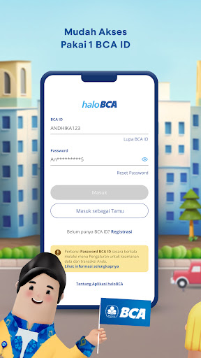 Android application Halo BCA screenshort