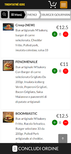 Trentatre Giri Gourmand Burger Screen 2