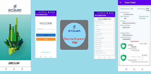 Sydler Service Support Screen 3