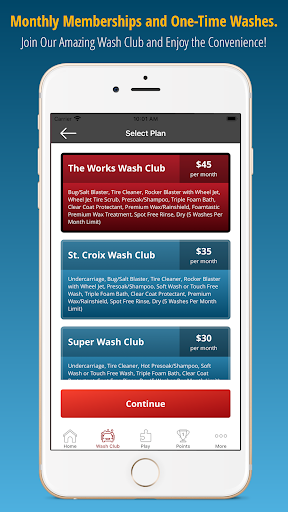 St. Croix Car Wash Screen 3