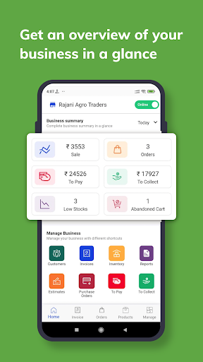 Android application Ninjagro screenshort