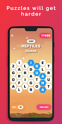 Word Hive - Word Game - Screenshot 3