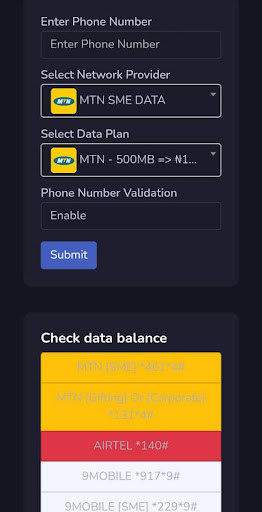 Subup Screen 2