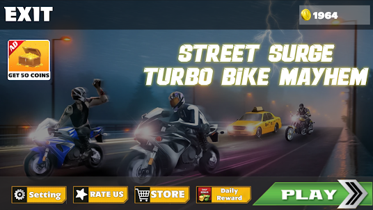 Street Surge:Turbo Bike Mayhem
