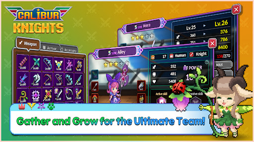Screenshot of Calibur Knights - Idle RPG