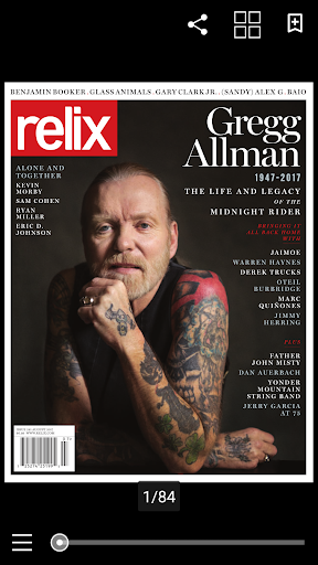 Relix Magazine Screen 3