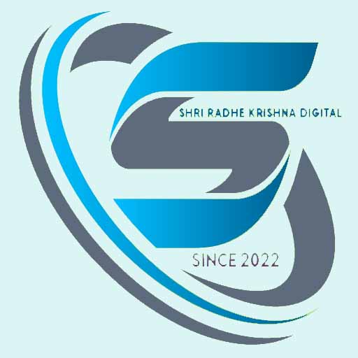 Shri Radhe Krishna Digital logo
