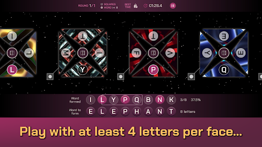 Tokegon - Words+Polygons Game Screen 2