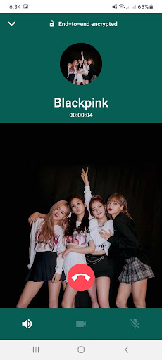 BLACKPINK Fake Video Call App