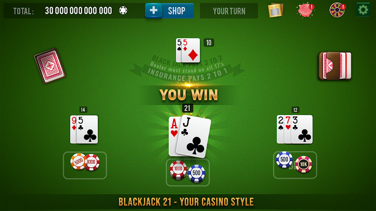 BLACKJACK 21 - 21 Card Game - 1.0.10 - (Android)