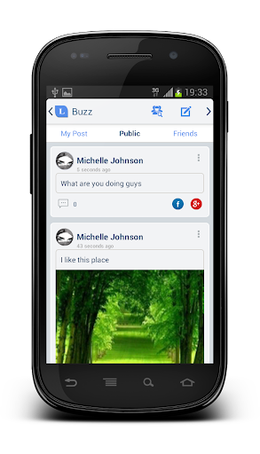 Screenshot of Lringo+ Messenger Translator
