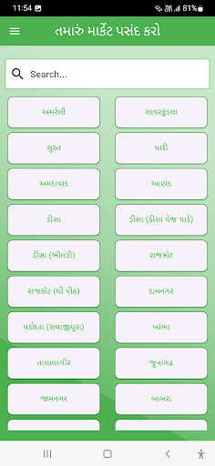 Gujarat Market Yard Bhav Screen 2