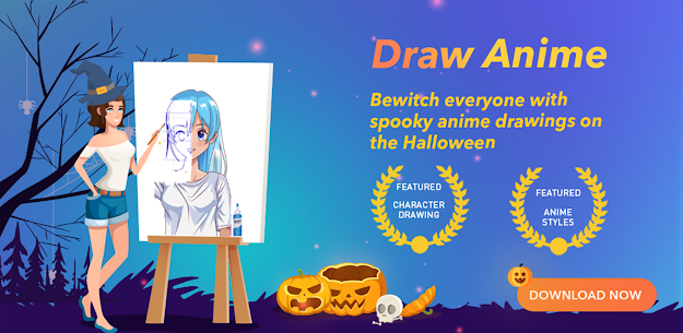 Learn to Draw Anime by Steps MOD APK (Premium Unlocked) 1