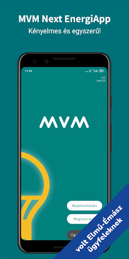 Android application MVM Next EnergiApp (volt ELMŰ) screenshort
