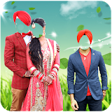 Shikh Couple Photo Suit icon