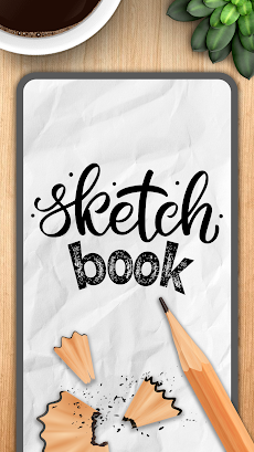 シンプルなスケッチブック: 落書きを描くのおすすめ画像1