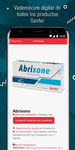 Android application Sanfer Conecta screenshort
