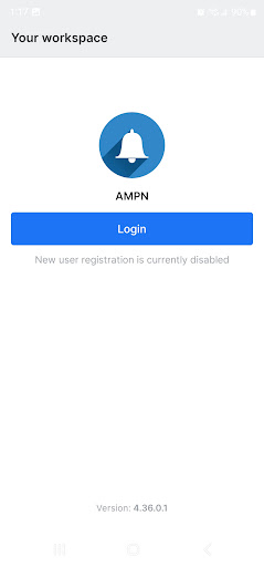 Android application AMPN screenshort