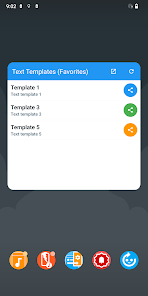 Imágen 4 Text Templates android