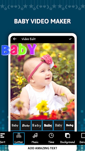 Baby Video Maker With Song Screen 2