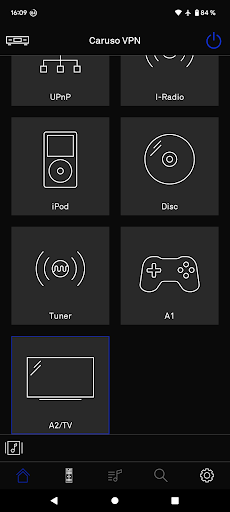 Android application T+A MusicNavigator G1 screenshort