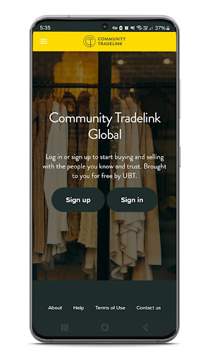 Android application Community TradeLink screenshort