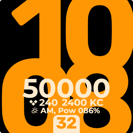 IWF Neon Pulse II watchface screenshot 30