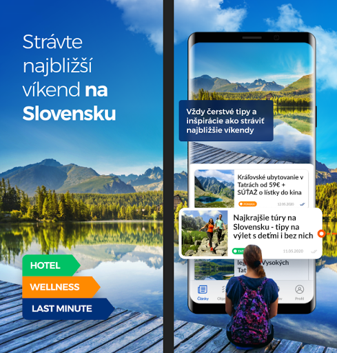 Android application Domolenky - Best holidays in S screenshort
