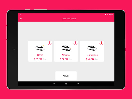 Quicko Taxi Stand Screen 3