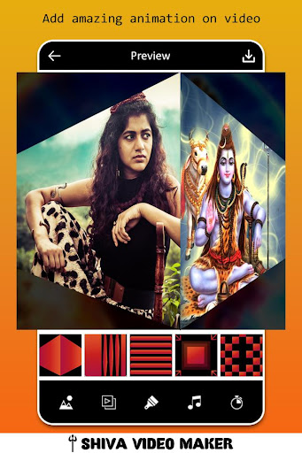 Shiva Mahakal Video Maker Screen 2
