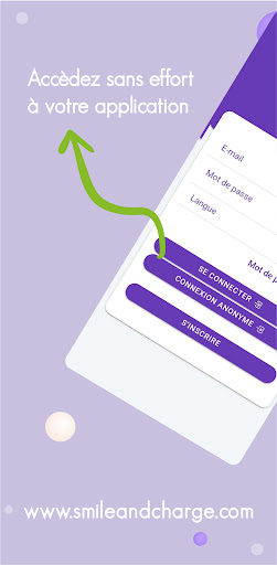 Android application Smile & Charge screenshort