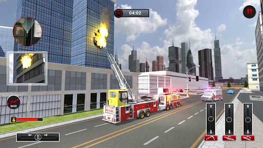 City Rescue Fire Truck Games 1.36 (Mod/APK Unlimited Money) Download 1