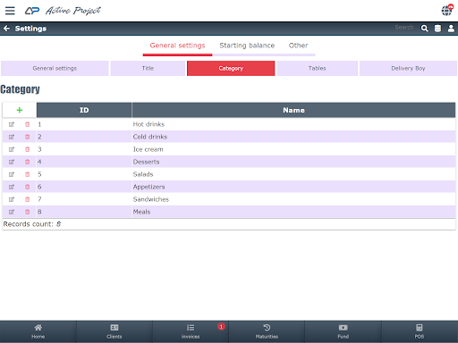 AP Restaurant POS Screen 3