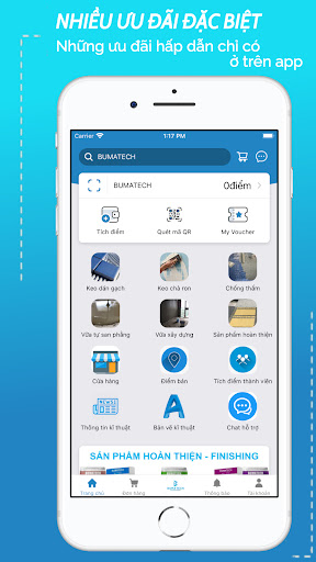 Android application BUMATECH screenshort