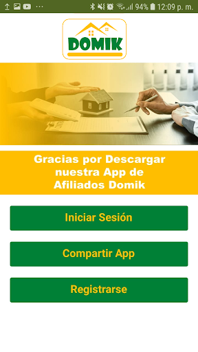 Android application Domik screenshort