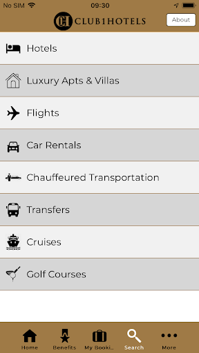 Club 1 Hotels Screen 3