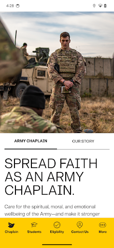 U.S. Army Chaplain Careers screenshot 1