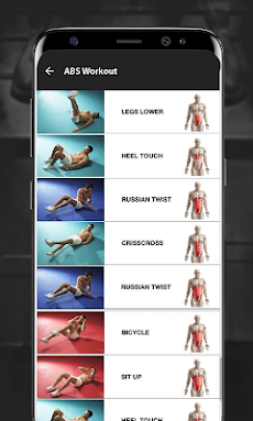 ABS workout burn belly fat 30のおすすめ画像2