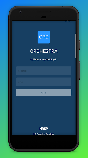 Android application ORCHESTRA screenshort