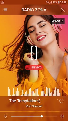 Android application Radio Zona 99.7 screenshort