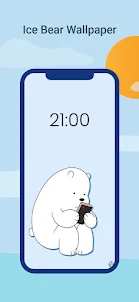 Обои ледяного медведя