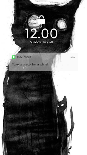 Cartoon Cat Horror Wallpaper