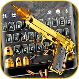 Golden Shooting Gun Keyboard Theme icon