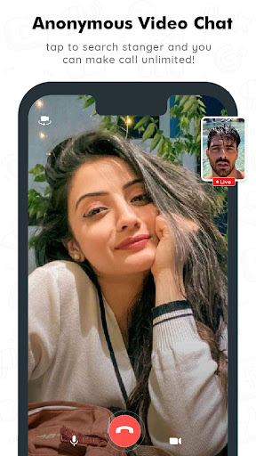Android application HoneyChat - Live Video Call screenshort