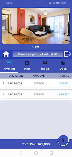 Android application Nyota Njema Real Estate screenshort