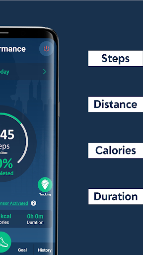 Pacer Pedometer Step Counter Screen 3
