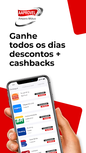 Android application AAPROVEL - Benefícios screenshort