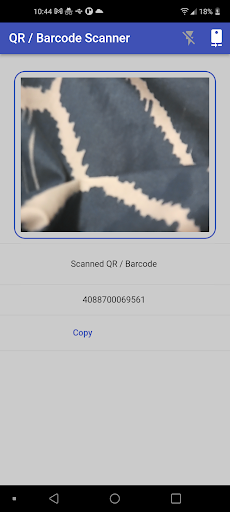 QR & Barcode Scanner Screen 3